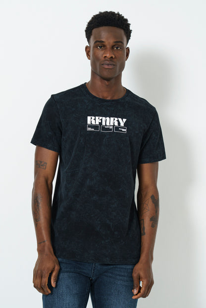 Statement Branded T-Shirt - Black