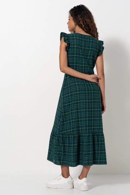 Flutter Sleeve Dress