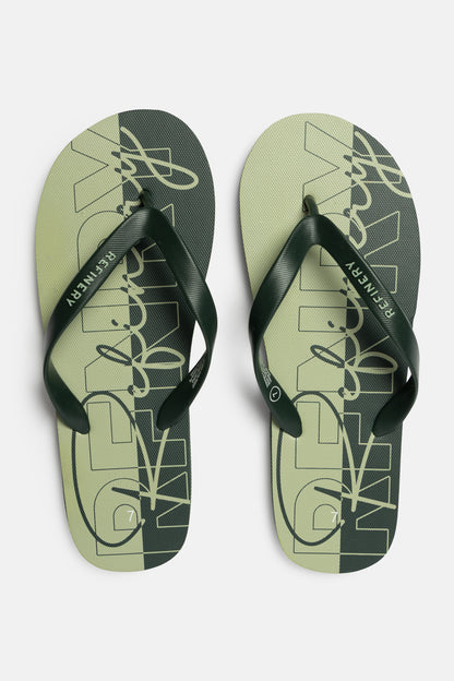 Modern Graphic Flip Flops