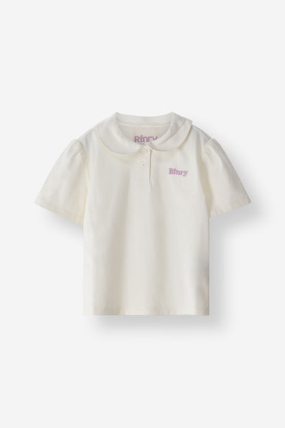 Regular Fit Collared Logo Tee