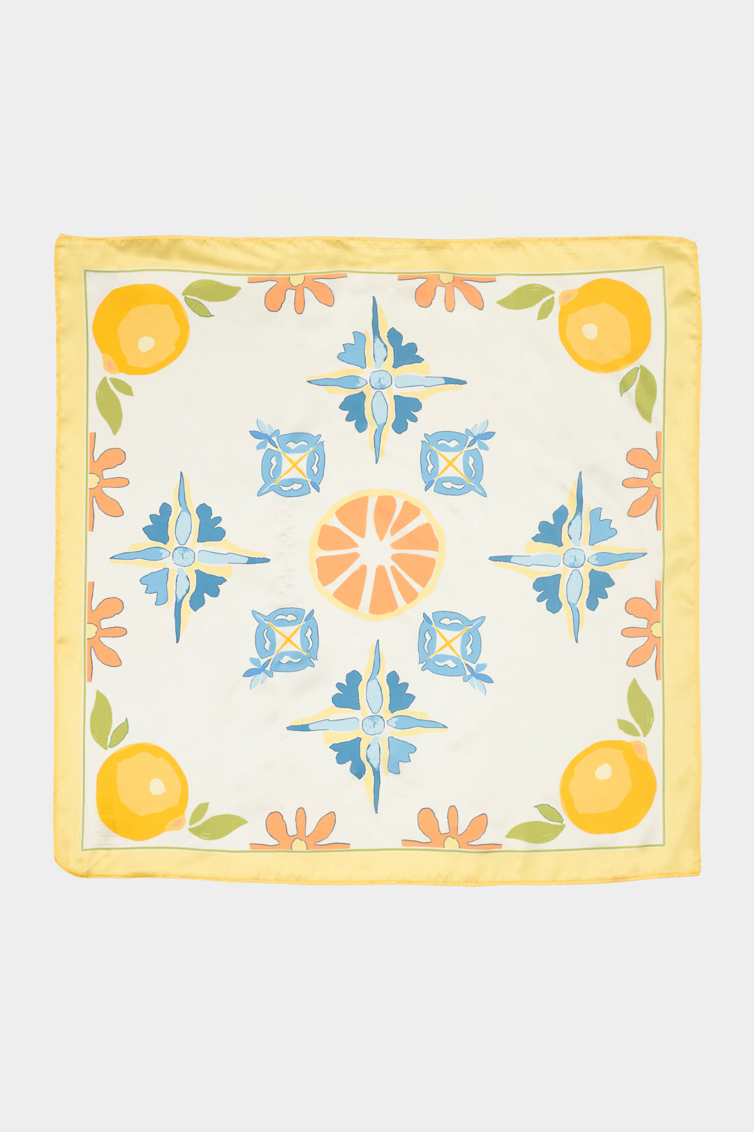 Fruit Print Hair Scarf.