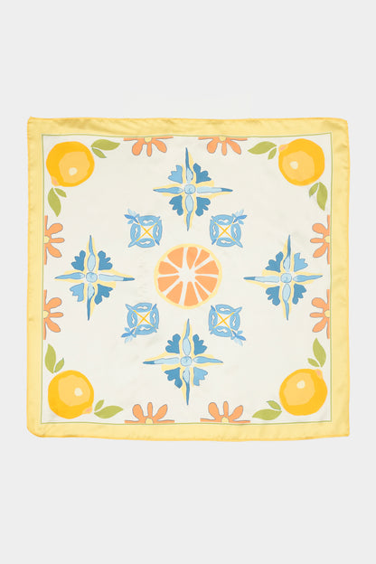 Fruit Print Hair Scarf.