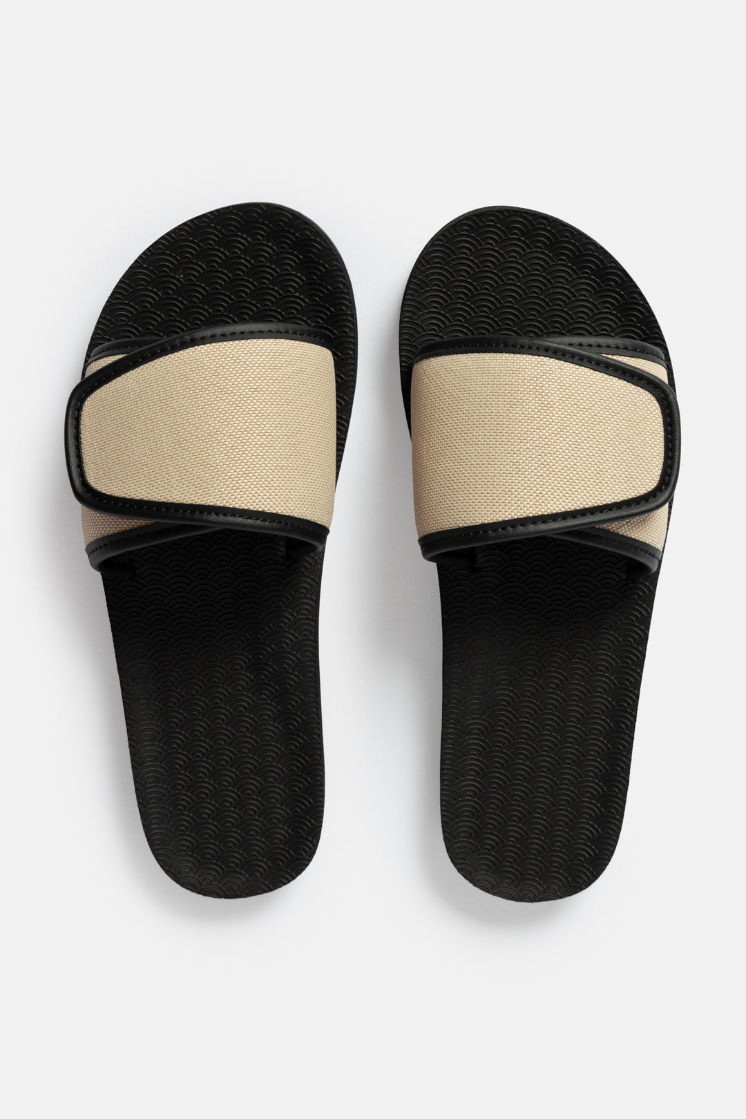 Adjustable Strap Canvas Slides