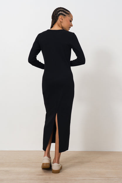 Crew Neck Bodycon Dress
