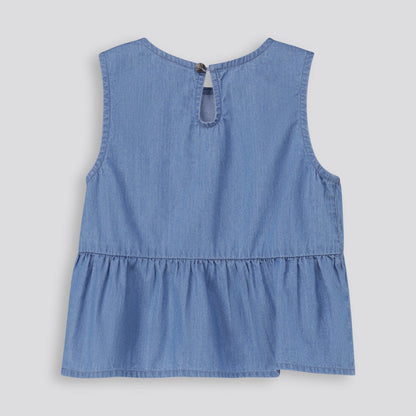Girls Denim Tank Top