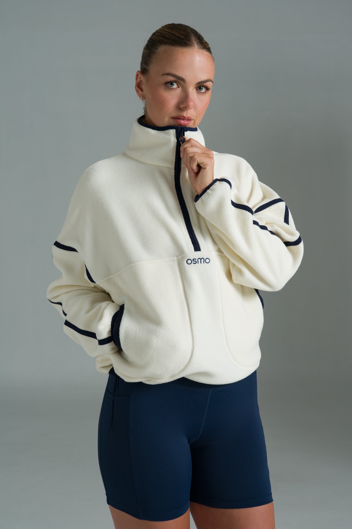 Quarter Zip Fleece Sweater
