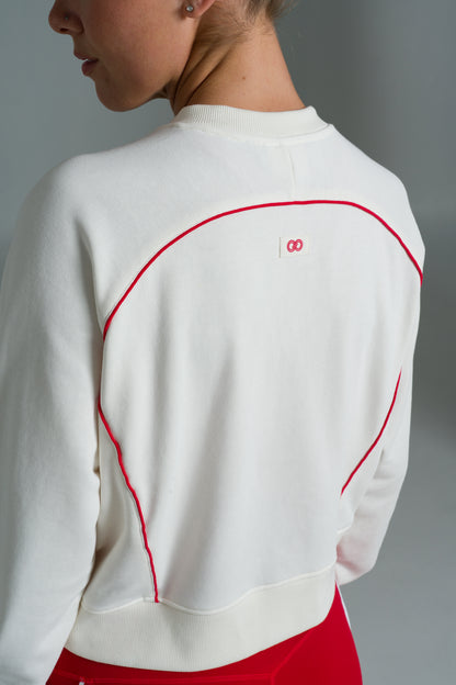V-neck Sweat Top