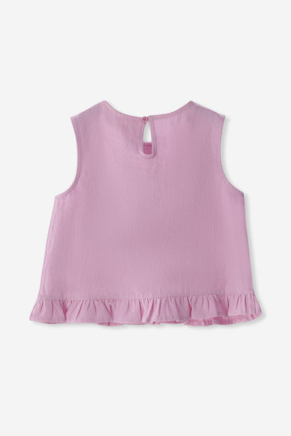Girls Frill Tank