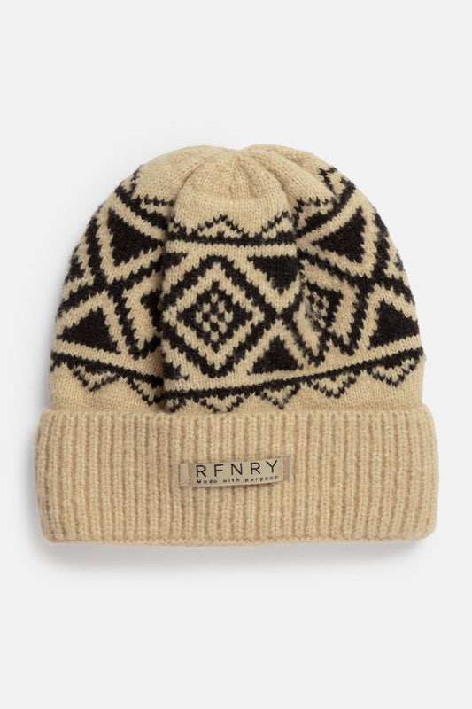 Fair Isle Knit Beanie