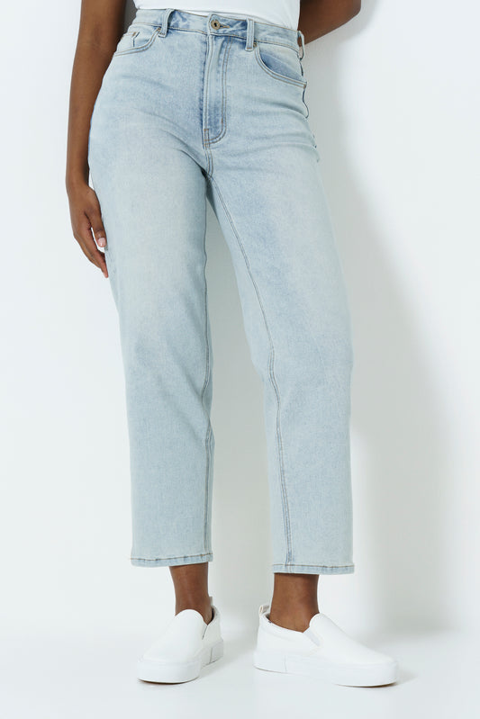 Rf13 Hi-Rise Straight Leg Jeans
