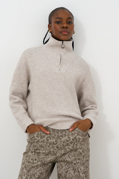 Quarter Zip Jumper