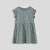 Girls Flutter Sleeve Dress