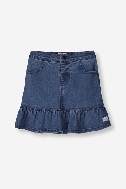 Girls Denim Skirt