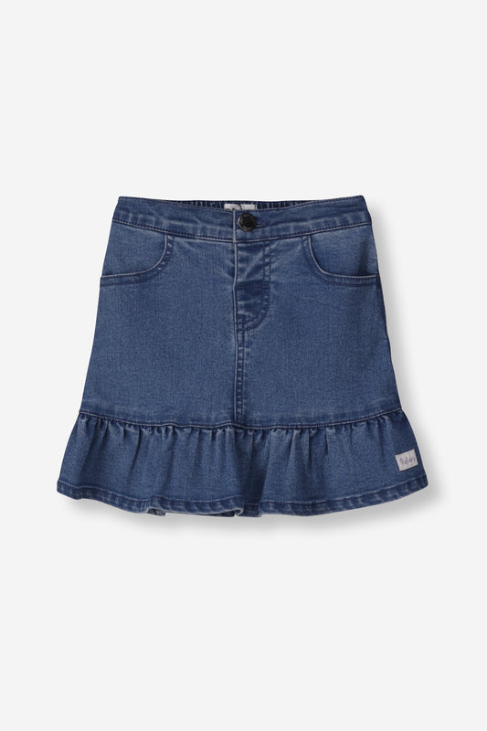 Girls Denim Skirt