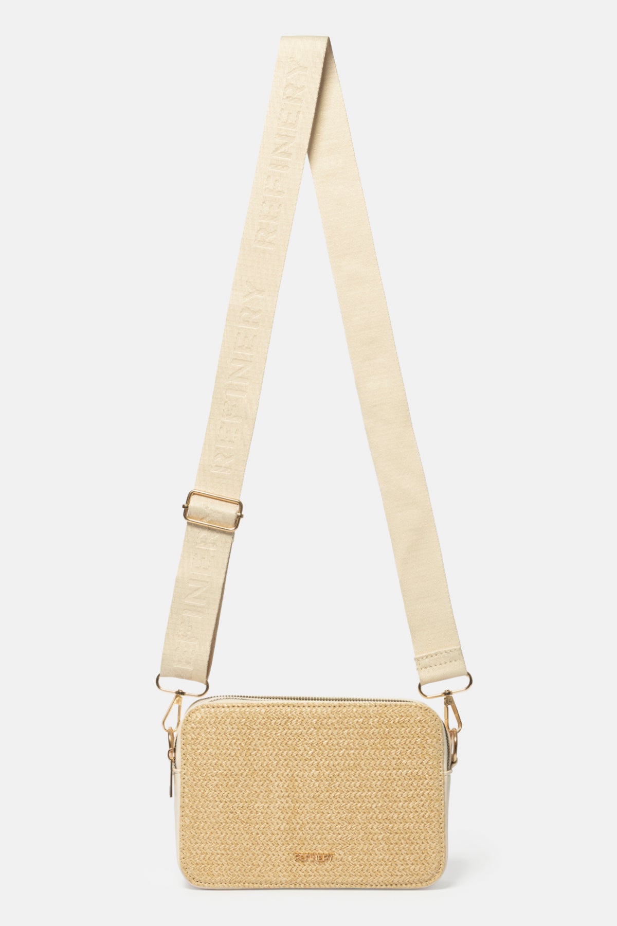 Raffia Camera Bag