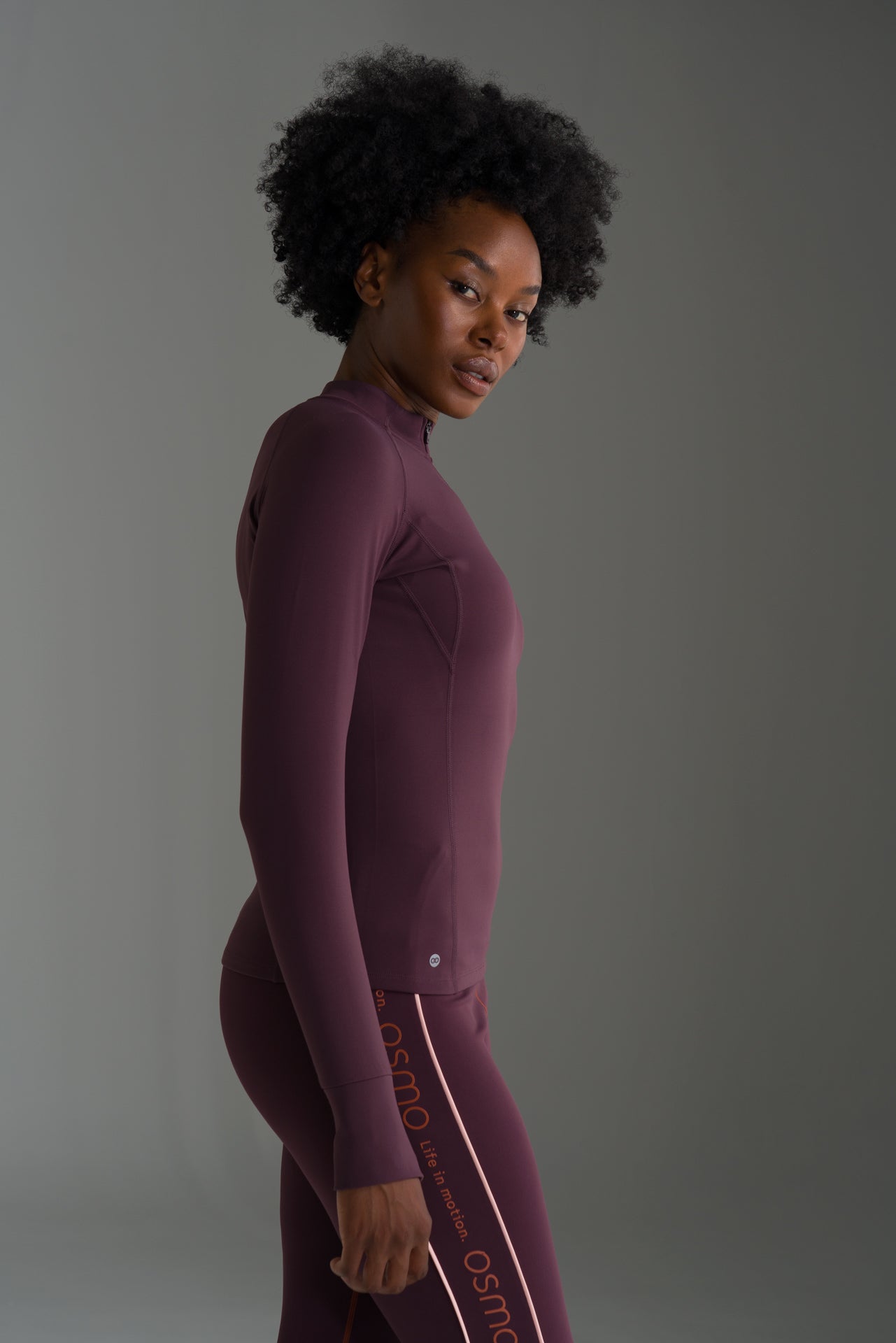 Active Quarter-Zip Top