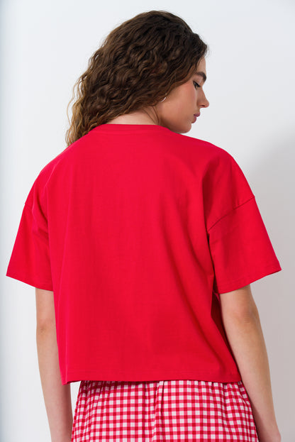 Boxy Branded T-Shirt