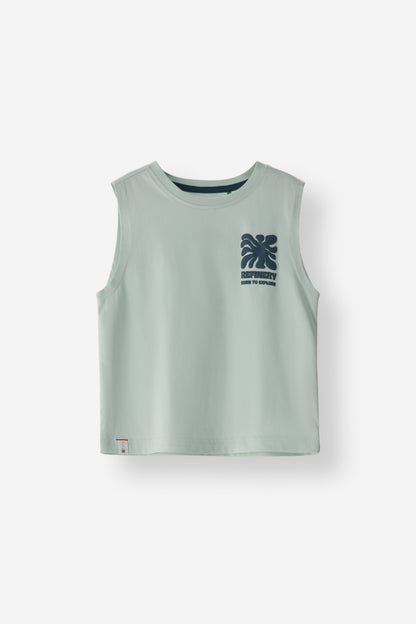 Regular Fit Explore Graphic Tank