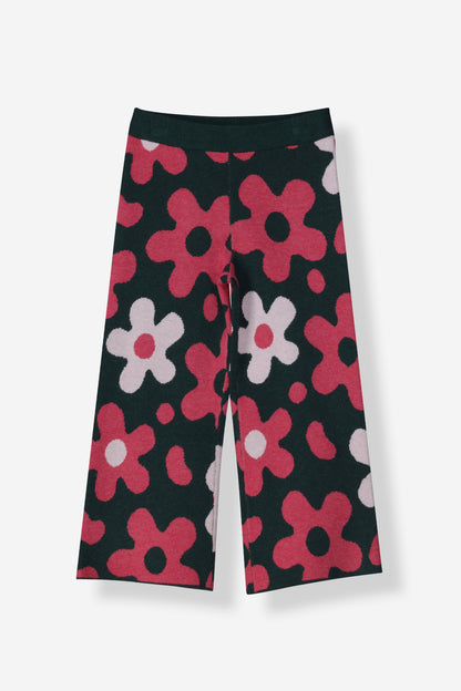 Girls Jacquard Pants