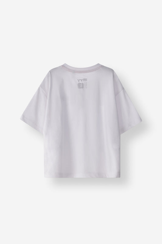 Loose Fit Henley Neck Tee