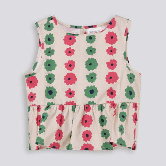 Girls Peplum Top