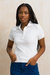 Ribbed Golfer Shirt