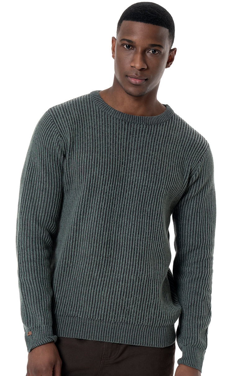 Ribbed Knit Jersey