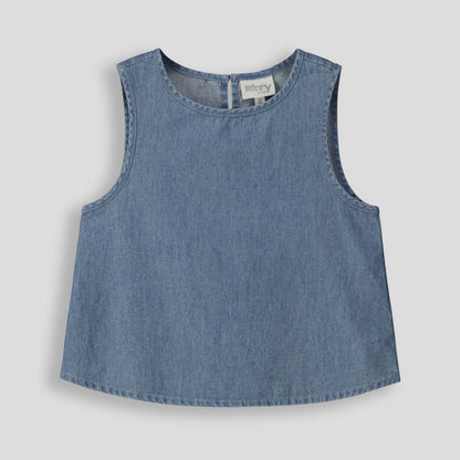 Girls Chambray Top