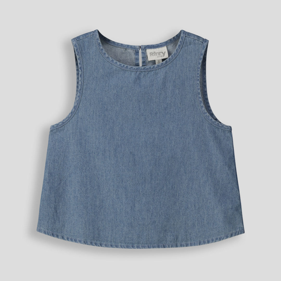 Girls Chambray Top