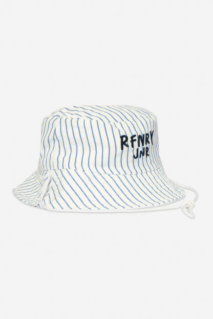 Boys Seersucker Bucket Hat