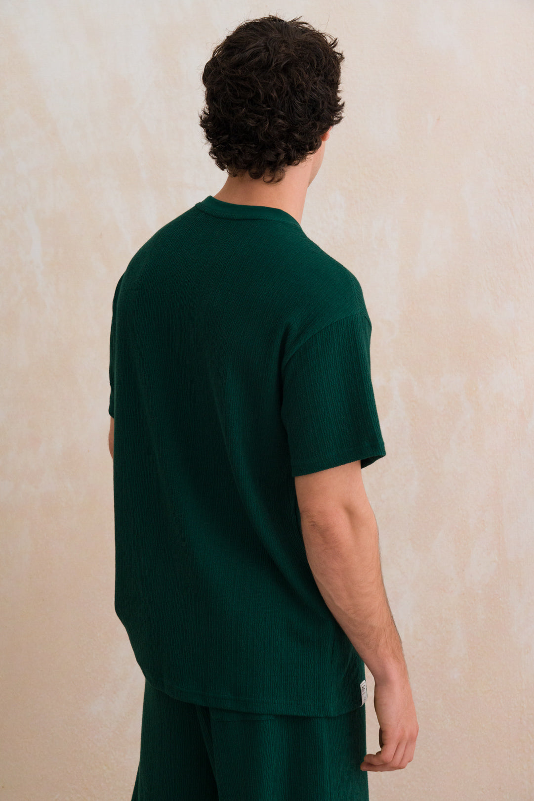 Textured Oversized T-shirt