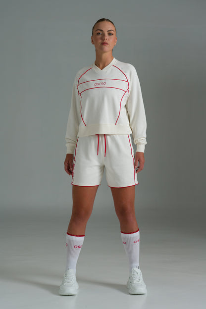 V-neck Sweat Top