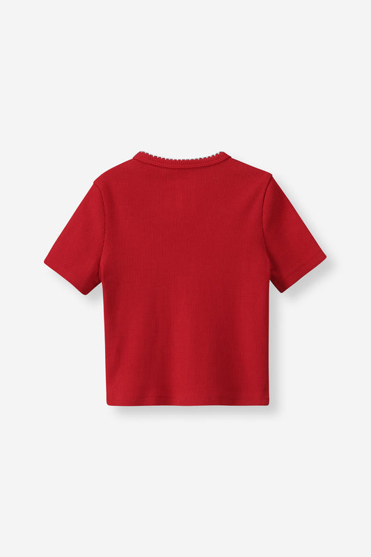 Girls Rib Tee