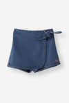 Mock wrap skort