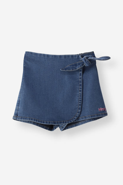 Mock wrap skort