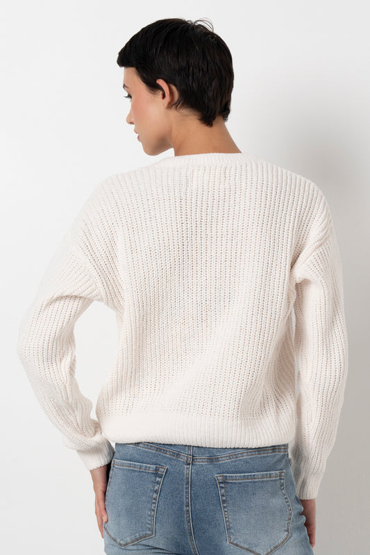 Chenille Cable Jumper