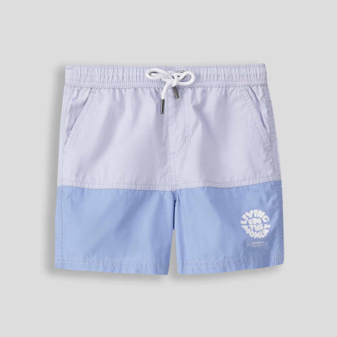 Boys Pool Shorts Light - Blue