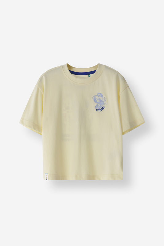 Relaxed Fit Lobster Graphic Tee