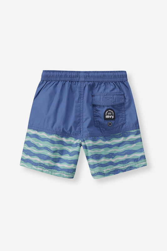 Boys Stripe Pool Shorts