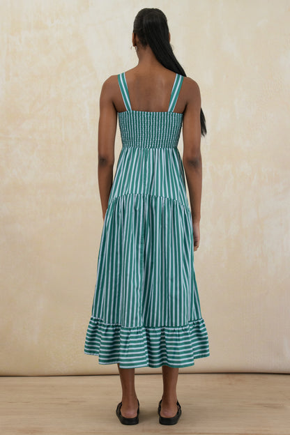 Flared Midi Dress