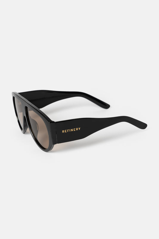 Urban Black Oversized Sunglasses