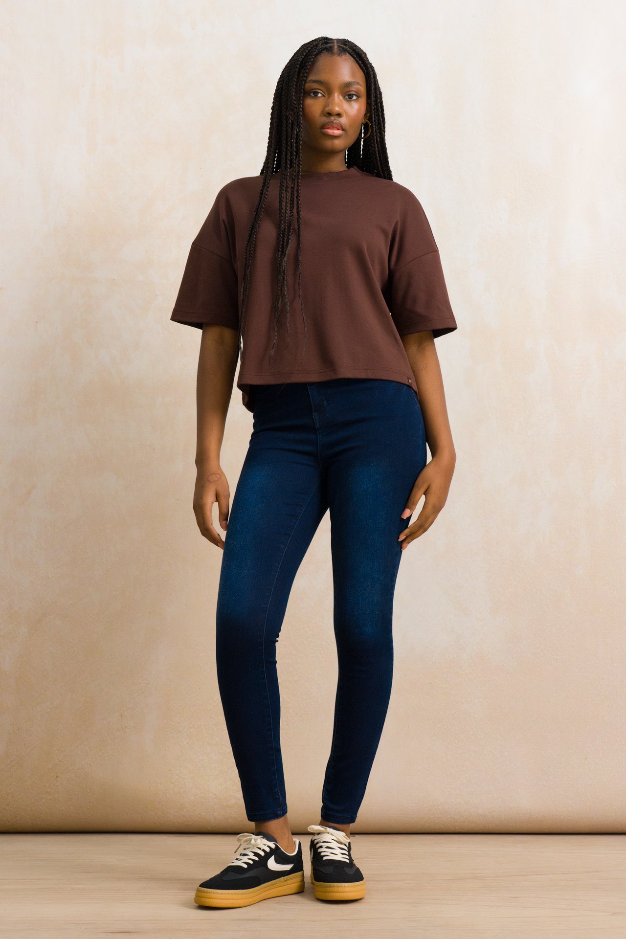 High Waisted Skinny Jeans