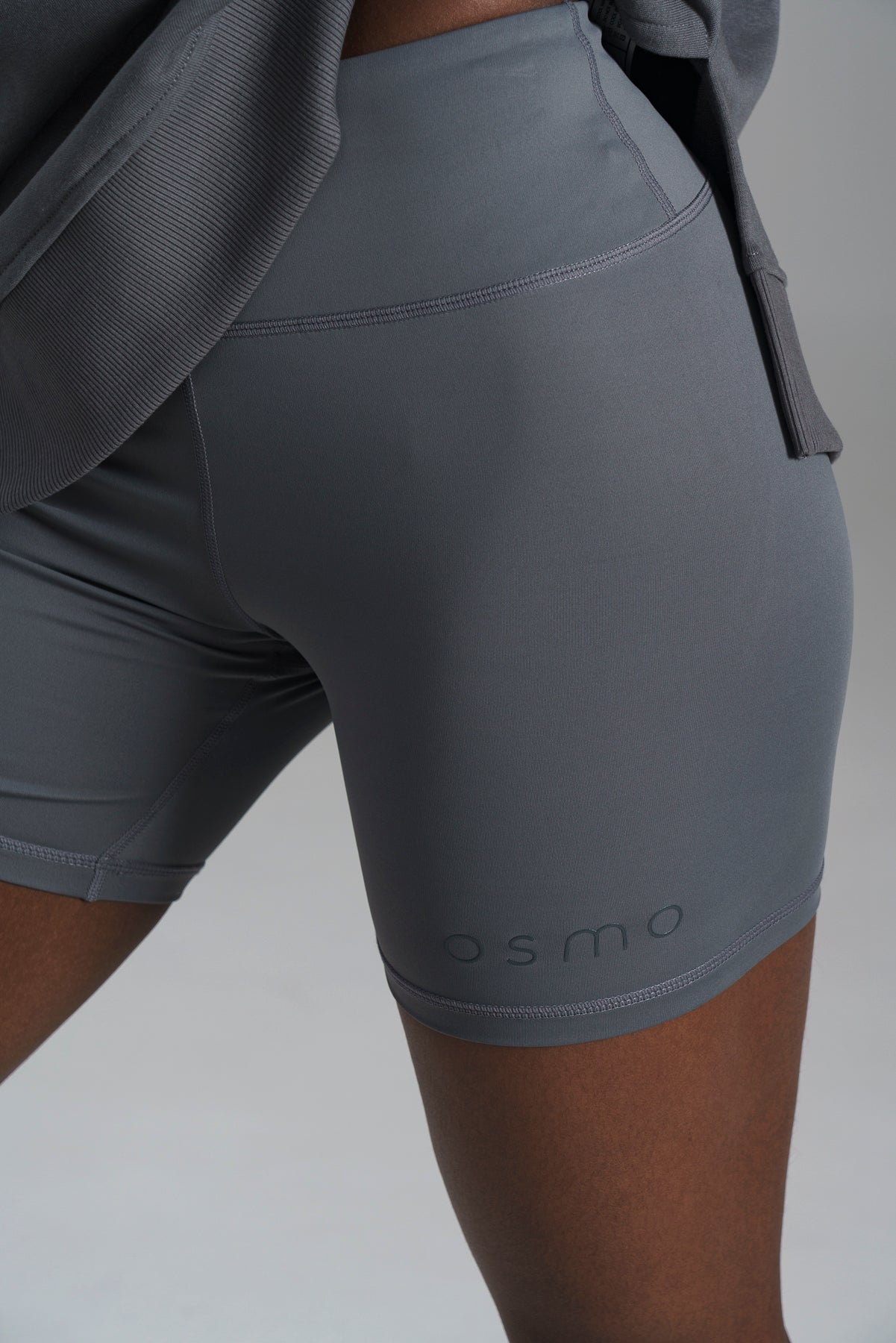 Hi Rise Cycle Shorts - Charcoal