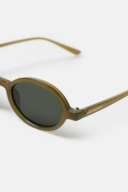 Oval Frame Sunglasses