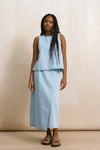 Relaxed Wrap Skirt