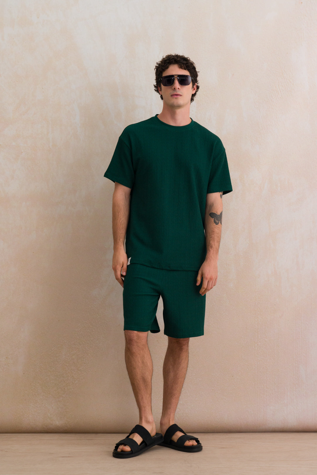 Textured Oversized T-shirt