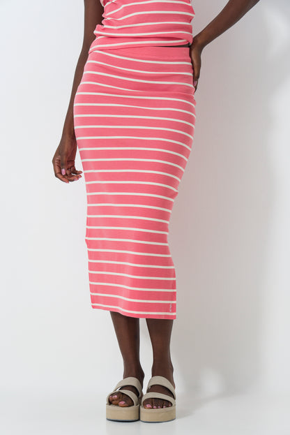 Ribbed Bodycon Skirt