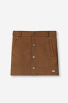 Girls Suede Skirt
