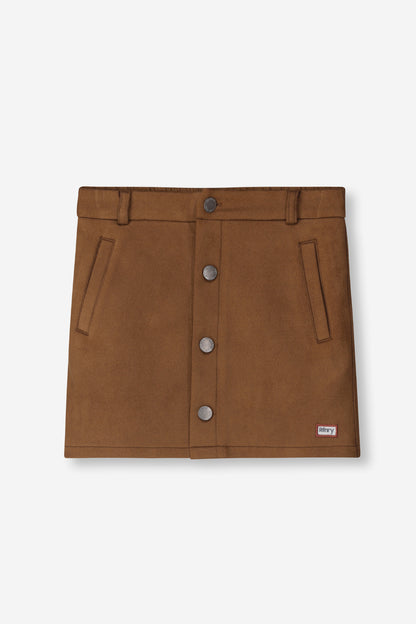 Girls Suede Skirt