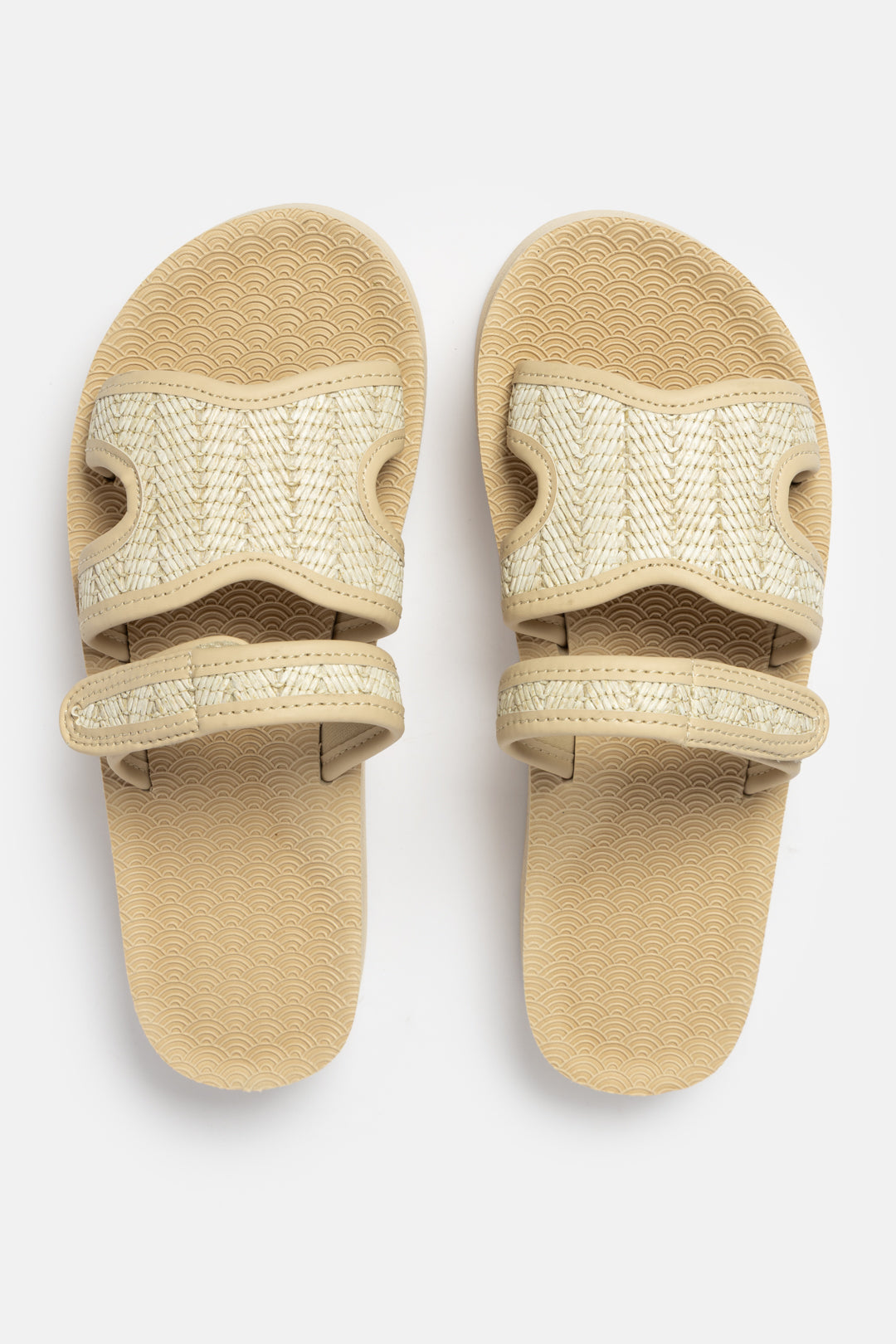 Platform Raffia Sandals